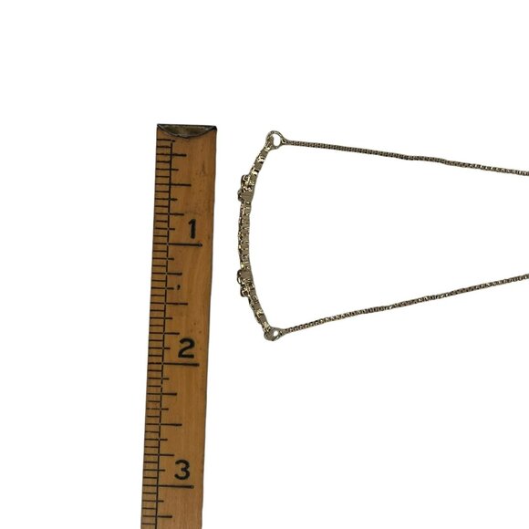 Bee and Honeycomb Hive Adjustable Bracelet Gold Color - Picture 6 of 7